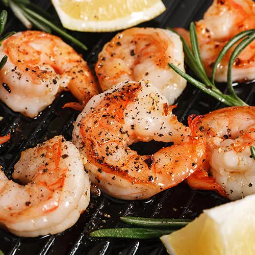 Crevettes de Matane grillées