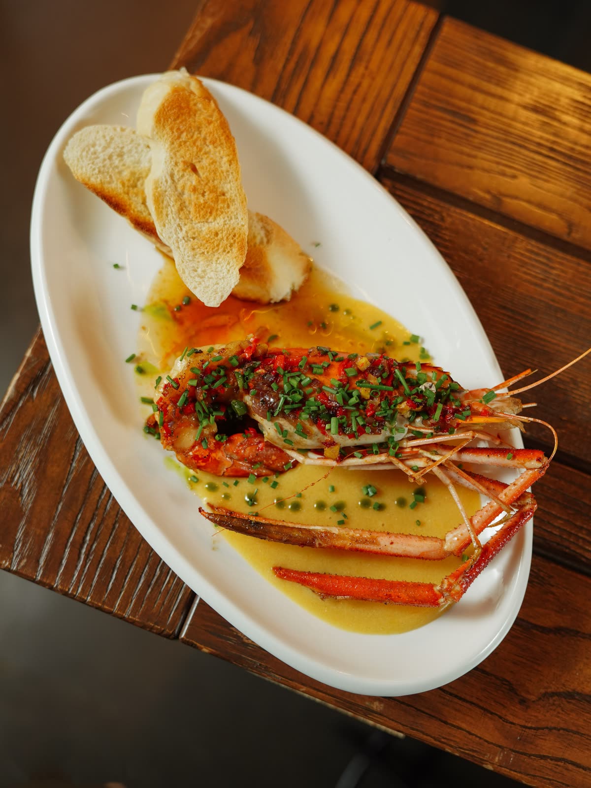 Langoustines géantes grillées